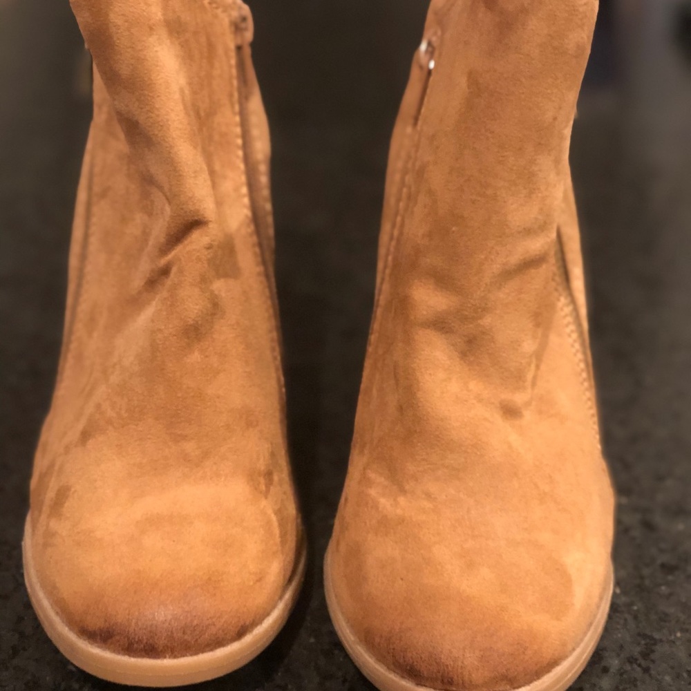 Brand New Tan Booties
